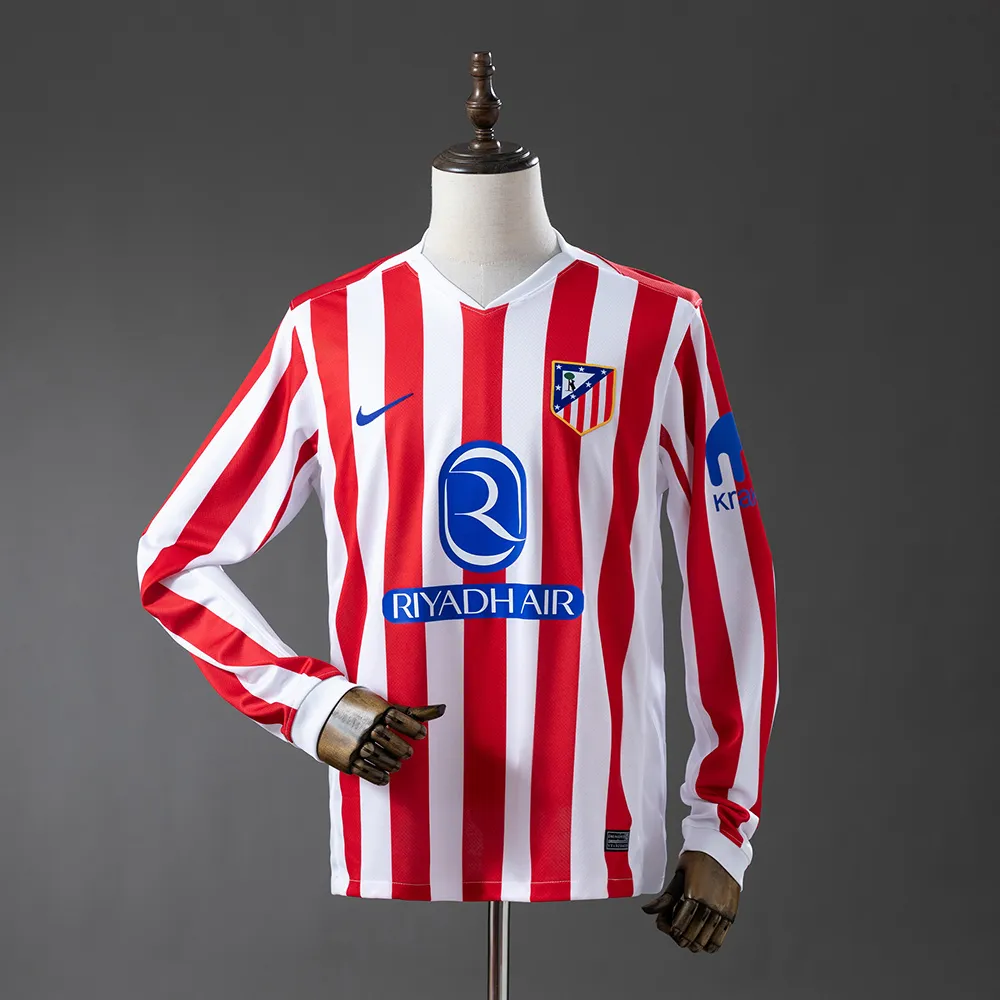 Atletico Madrid 25/26 Home Long-sleeved Jersey — 2/2