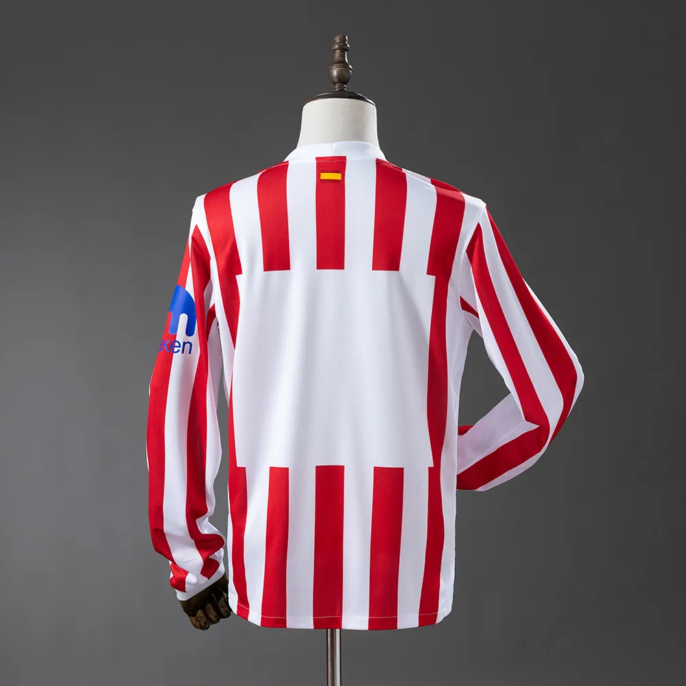 Atletico Madrid 25/26 Home Long-sleeved Jersey