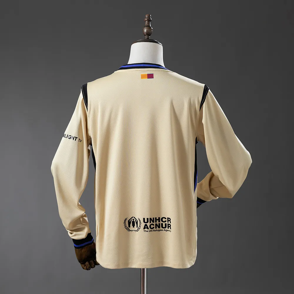 Barcelona 25/26 Away Long-Sleeve Jersey