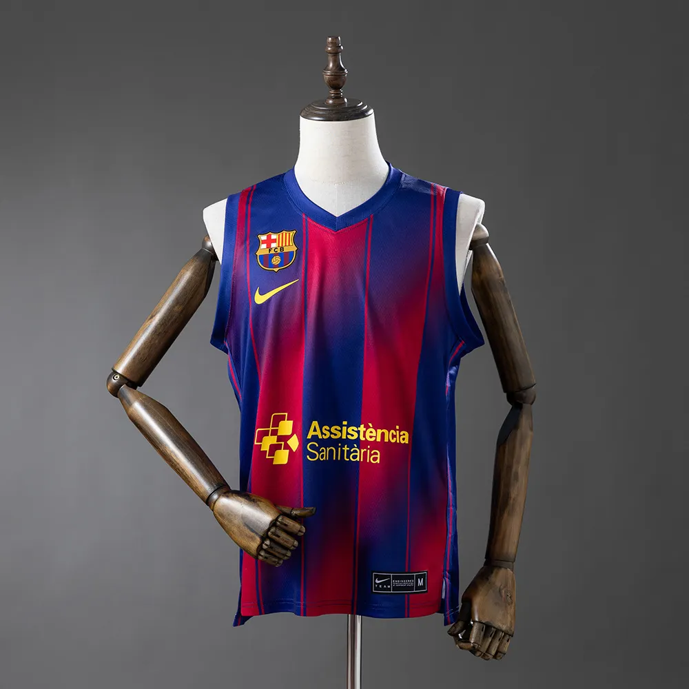 Barcelona 25/26 Home Basketball Jersey — 2/2