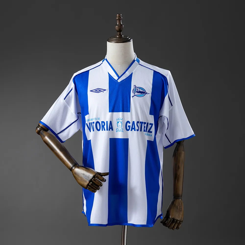 Deportivo Alavés 03/04 Home Retro Jersey — 1/2