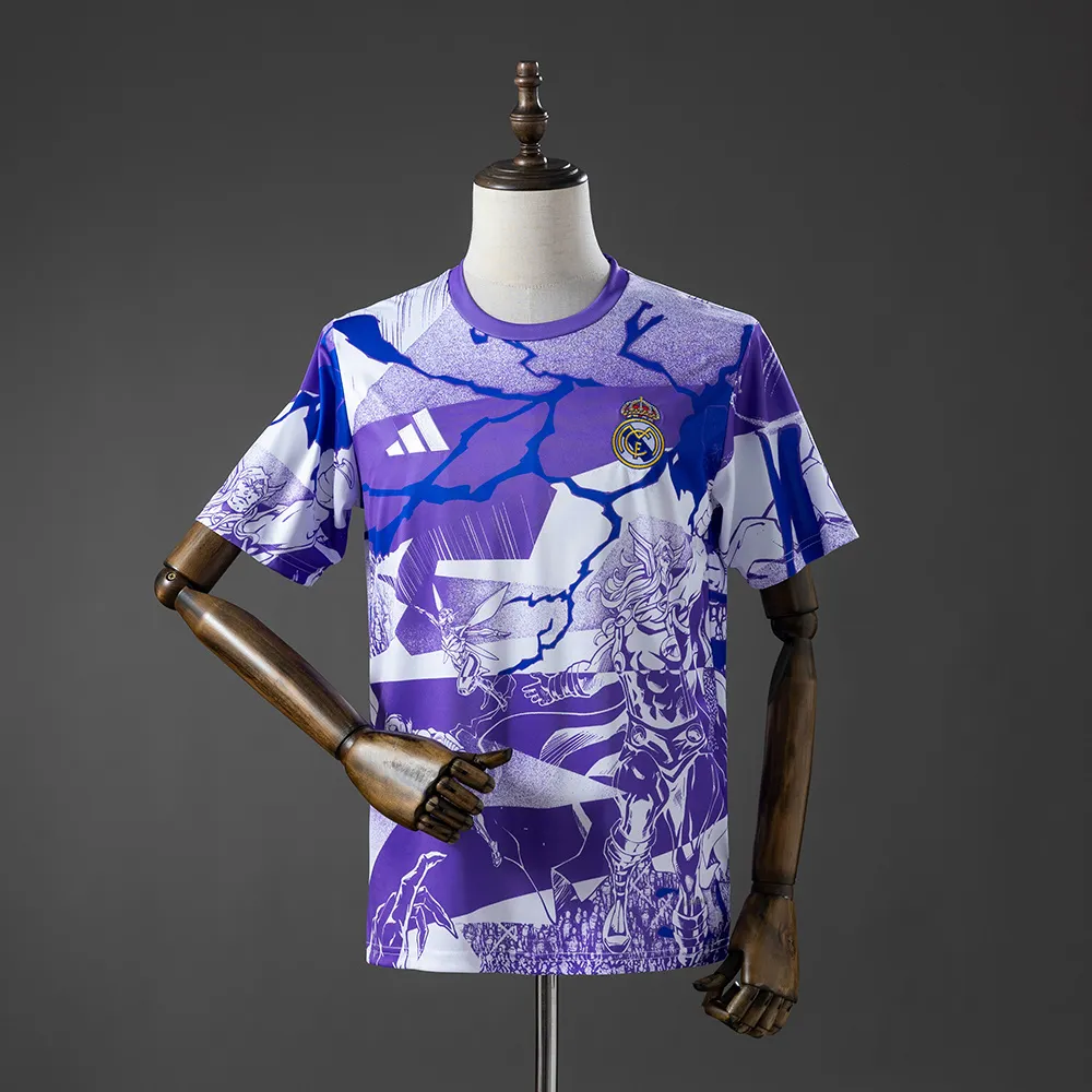 Real Madrid 25/26 Avengers - Pre-Match (Purple) Jersey — 2/2