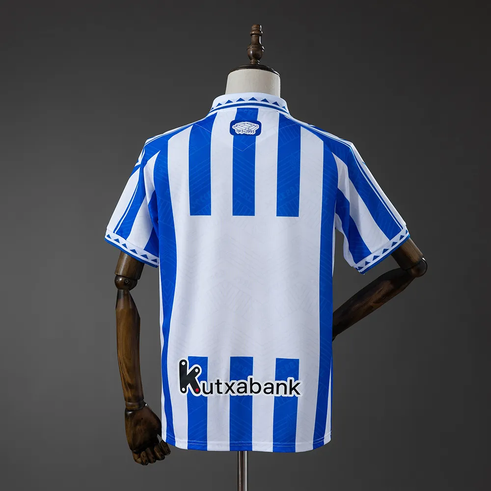 Real Sociedad 25/26 Retro Style Jersey Sizes — 2/2