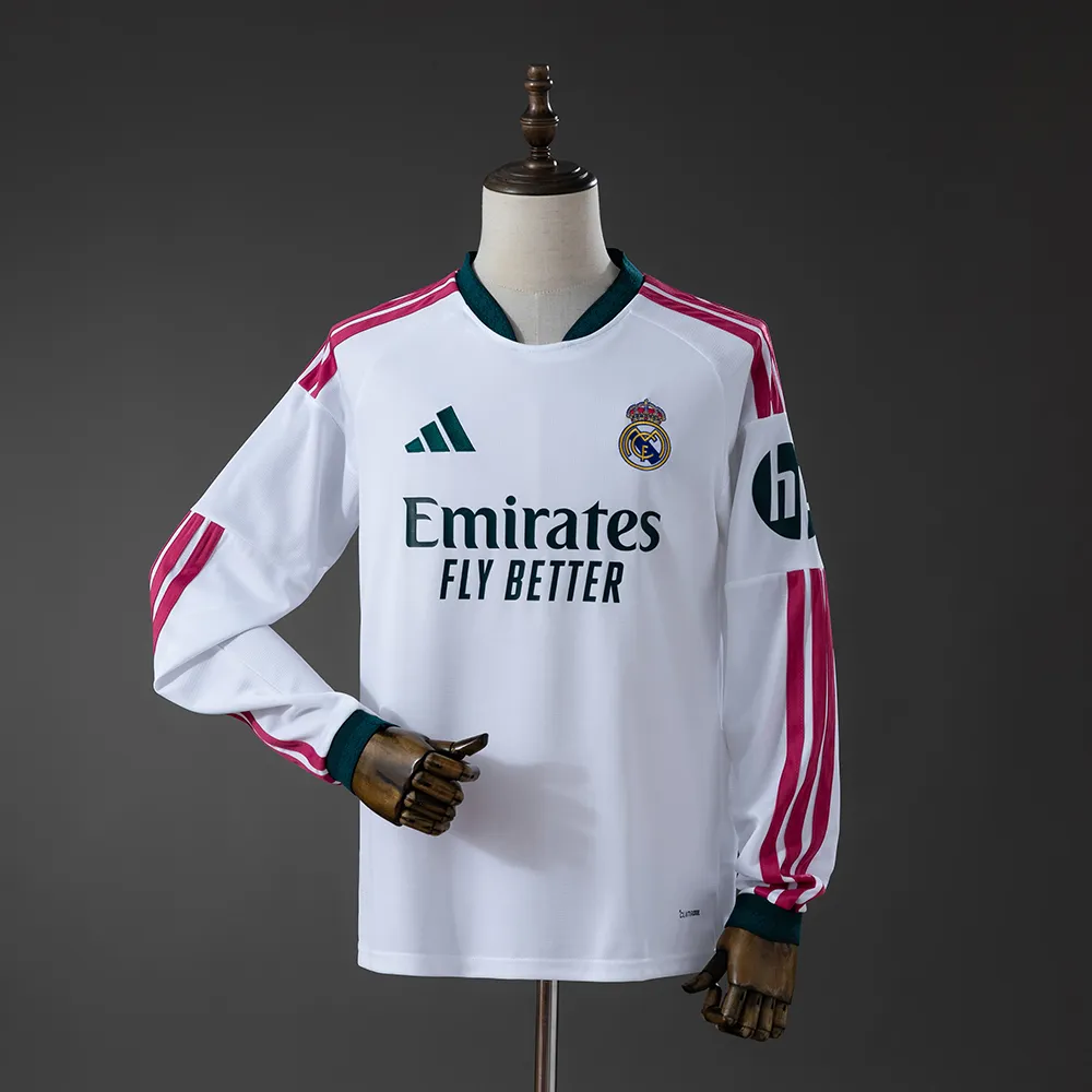 Real Madrid 26/27 Home Long Sleeve Jersey — 1/2