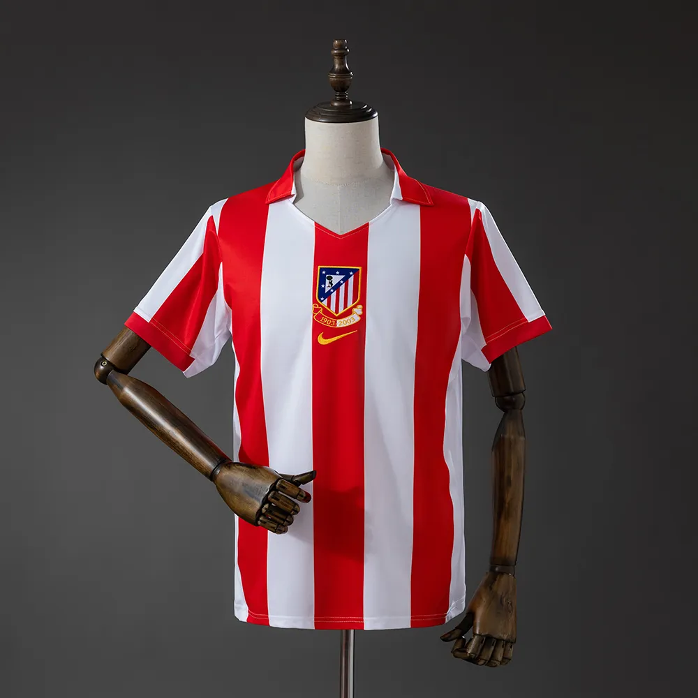 Atletico Madrid 03/04 Centenary Home Jersey — 1/2
