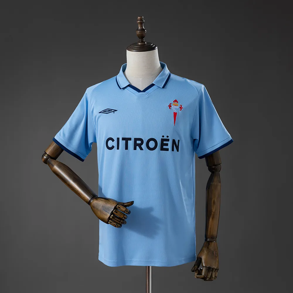 Celta de Vigo 01/02 Home UEFA Cup Retro Jersey