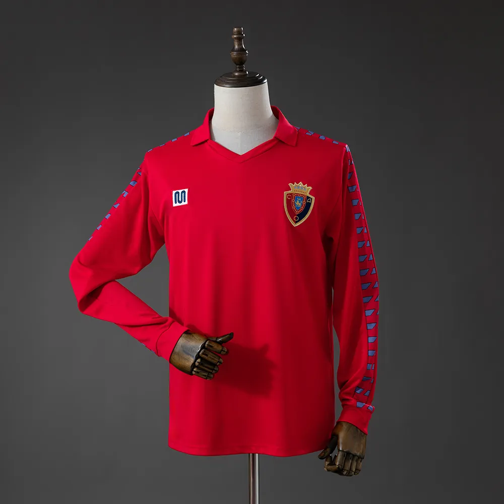 Osasuna 1983 Home Retro Long Sleeve Jersey — 2/2