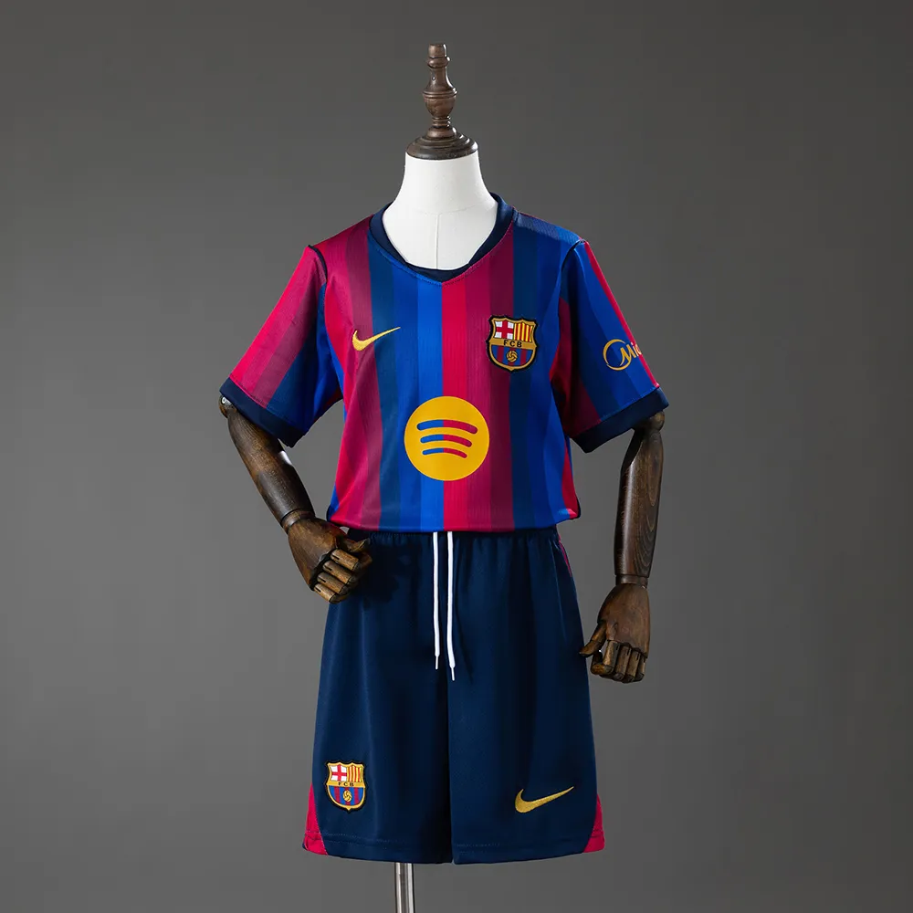 Barcelona 26/27 Home Kids Kit Jersey