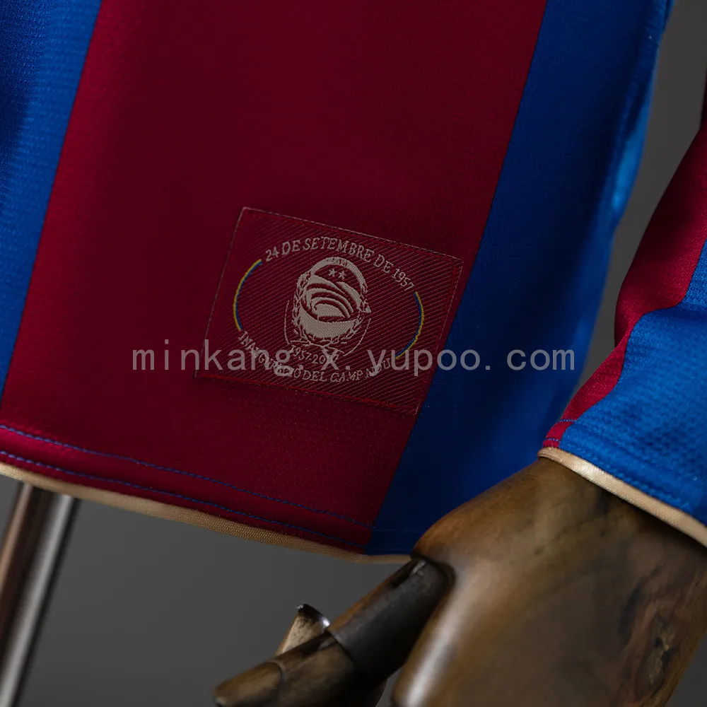 Retro 07/08 Barcelona long sleeves home