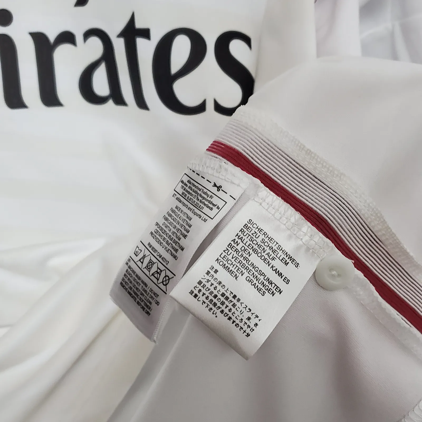Retro Long Sleeve Real Madrid 14/15 home