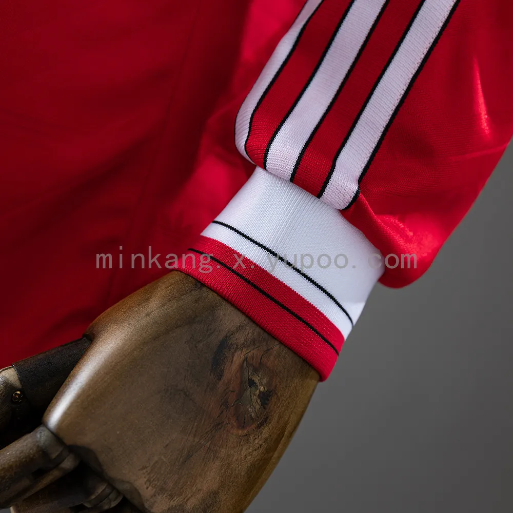 M-U 1986/88 Second Away Long Sleeve Retro Jersey — 1/2