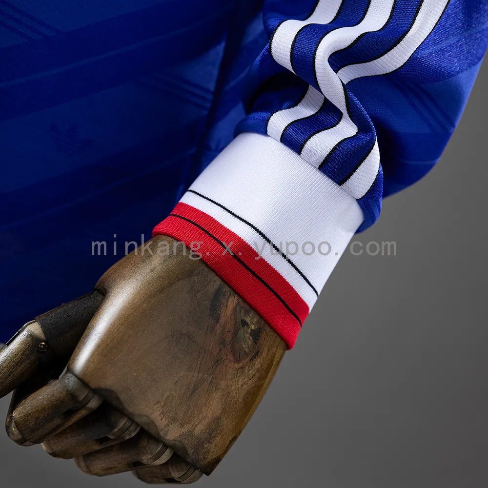 M-U 1986/88 Second Away Long Sleeve Retro Jersey