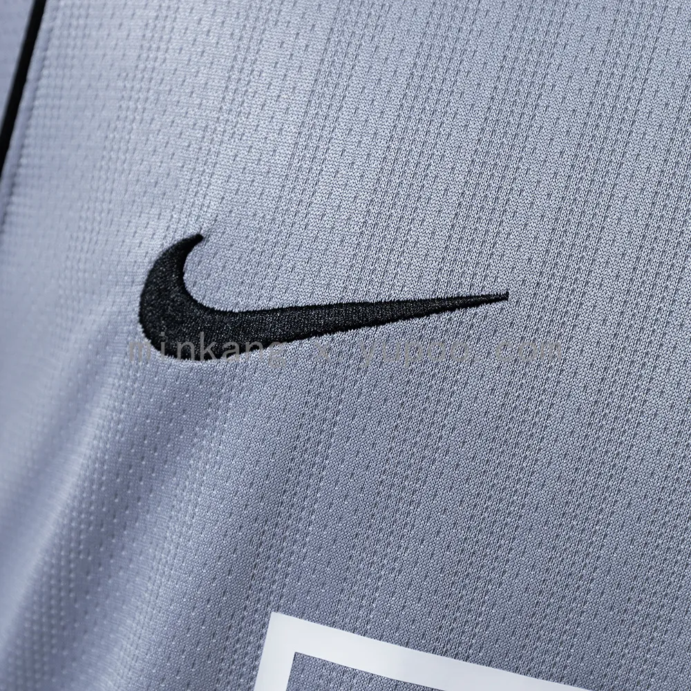 M-U 2007 Goalkeeper Grey Long Sleeve Retro Jersey — 2/2