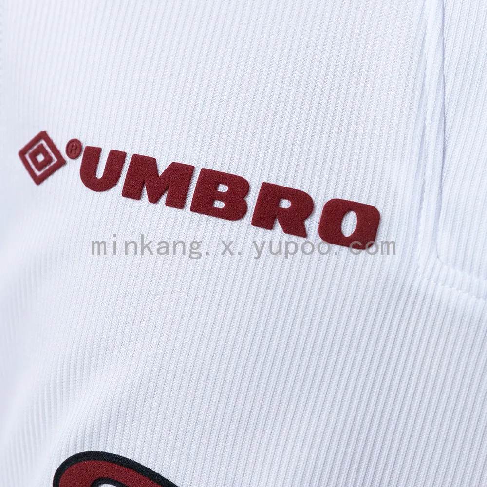 M-U 98/99 White Long Sleeve Retro Jersey — 2/2