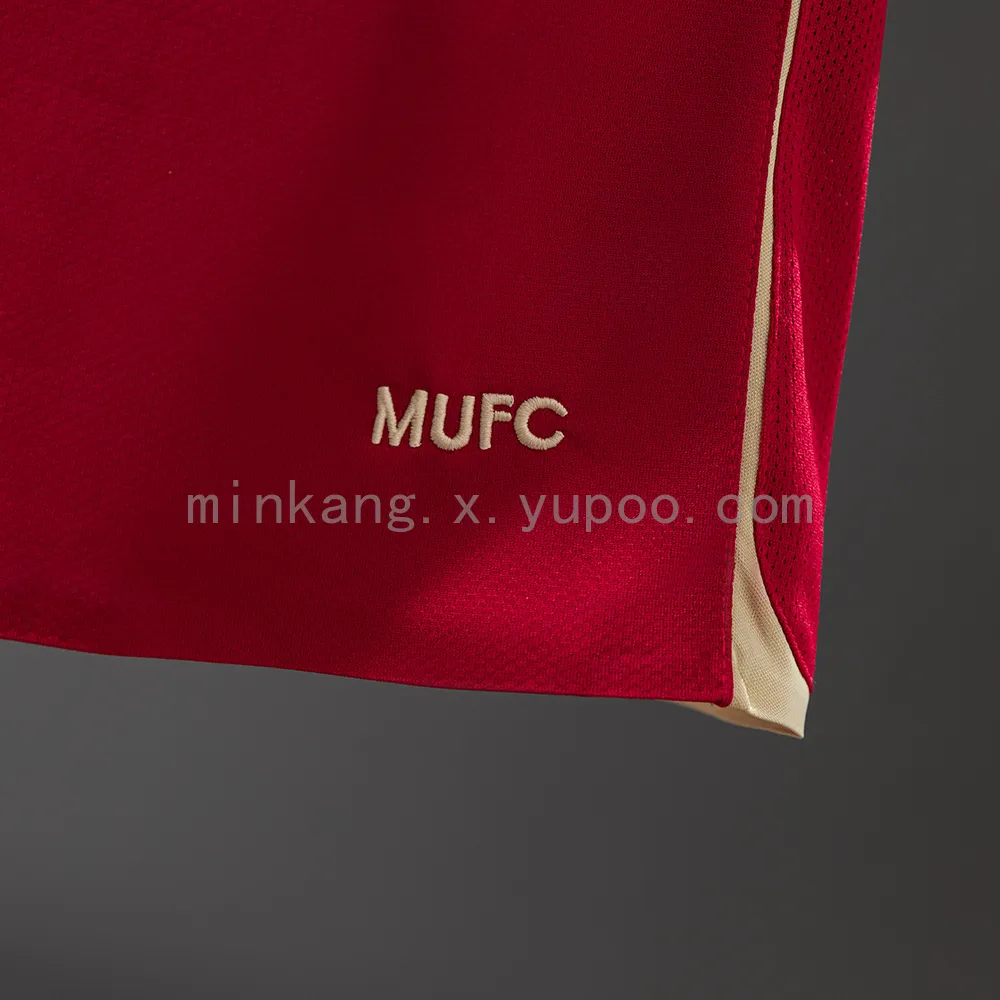 M-U 06/07 Home Player Version Retro Jersey