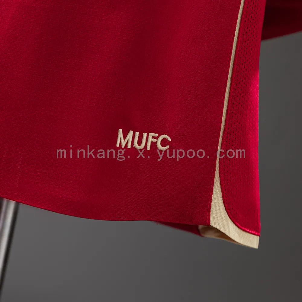 M-U 06/07 Home Long Sleeve Player Version Retro Jersey — 2/2