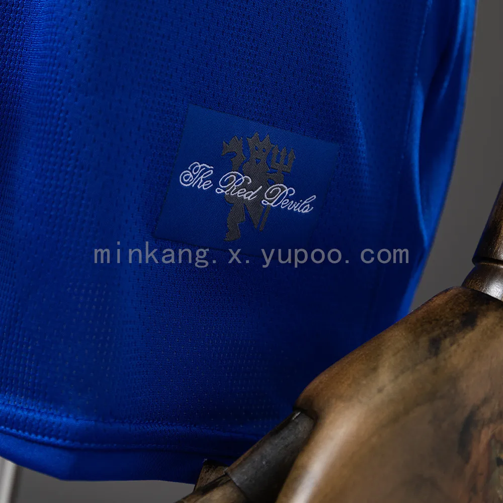 M-U 07/08 Goalkeeper Blue Retro Jersey