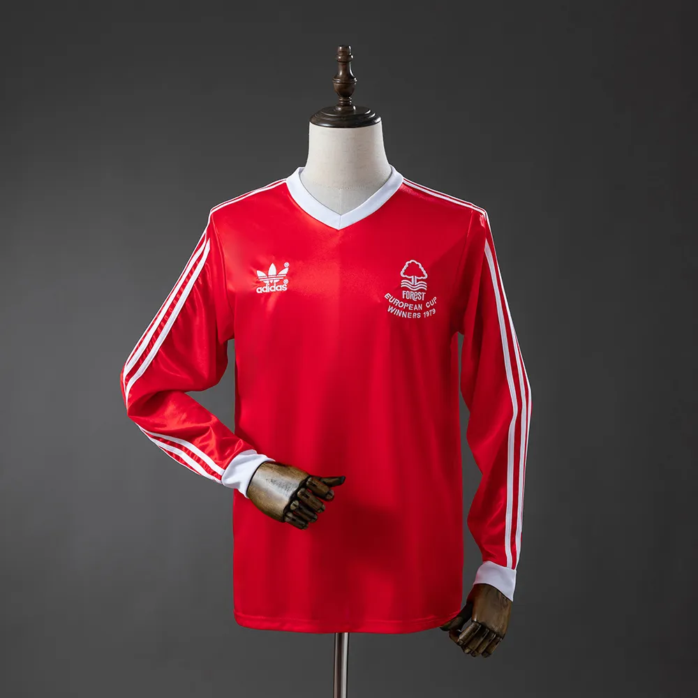 Nottingham Forest 77/80 Home Long-Sleeve Retro Jersey — 2/2