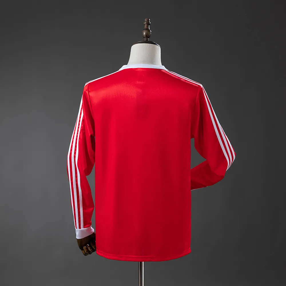 Nottingham Forest 77/80 Home Long-Sleeve Retro Jersey — 1/2