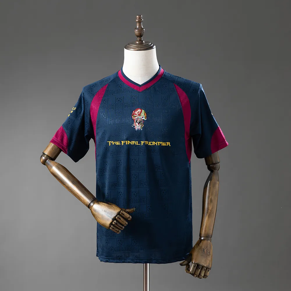 Iron Maiden x West Ham United 2010 Home Retro Jersey