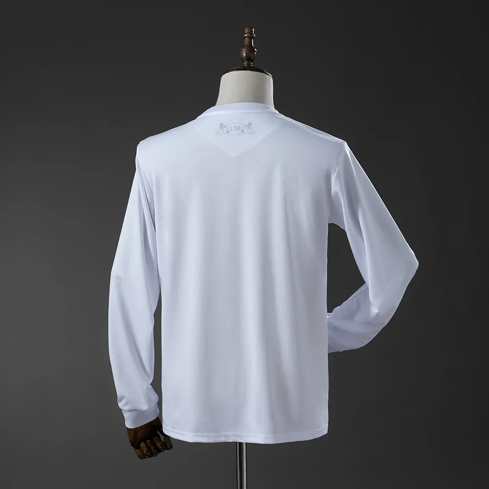 Blackburn Rovers 150th Anniversary Edition Long-Sleeved White Jersey — 2/2
