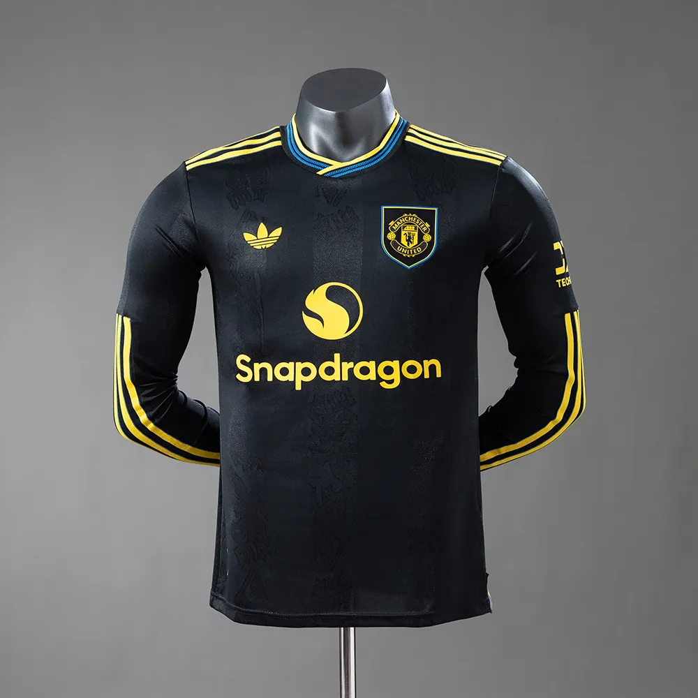 M-U 25/26 Third Away Player Version Long-sleeved Jersey