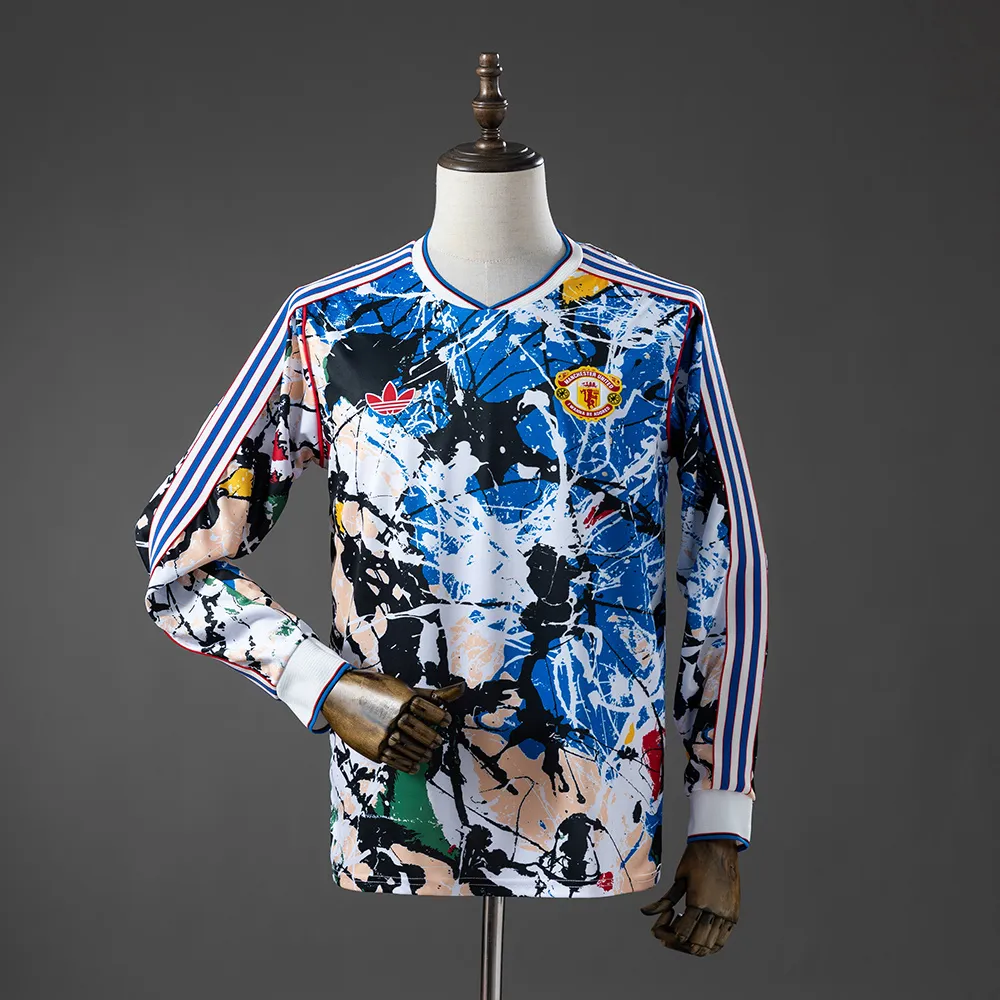 M-U 25/26 Originals Stone Roses Long-Sleeve Jersey — 1/2
