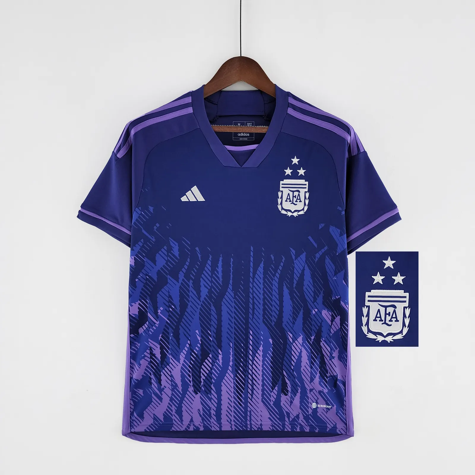 2022 Argentina World Cup champion 3-star player version, fan version, women, children all available — 2/2