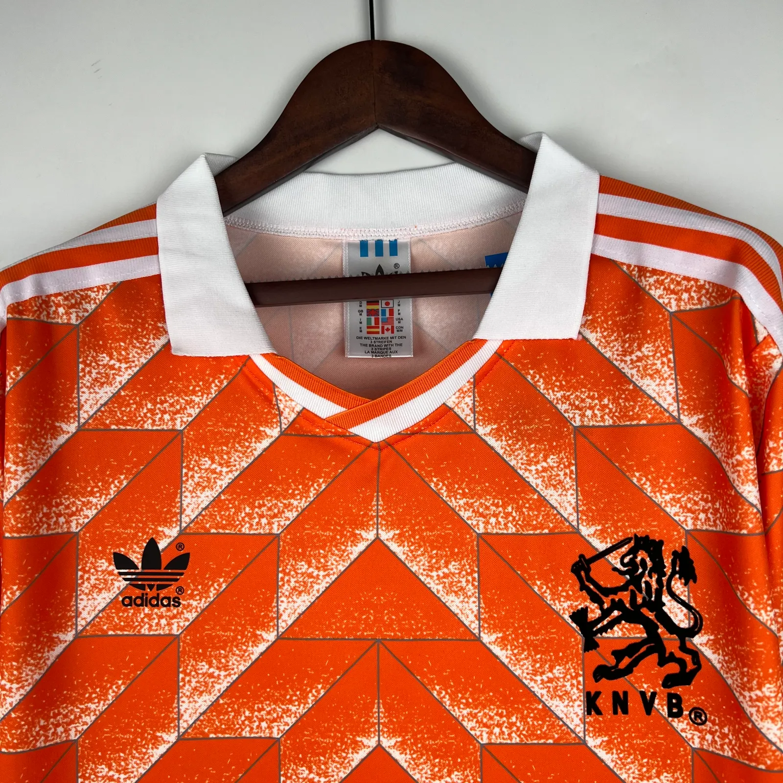 Retro Long Sleeve Holland 1988 Home — 1/2