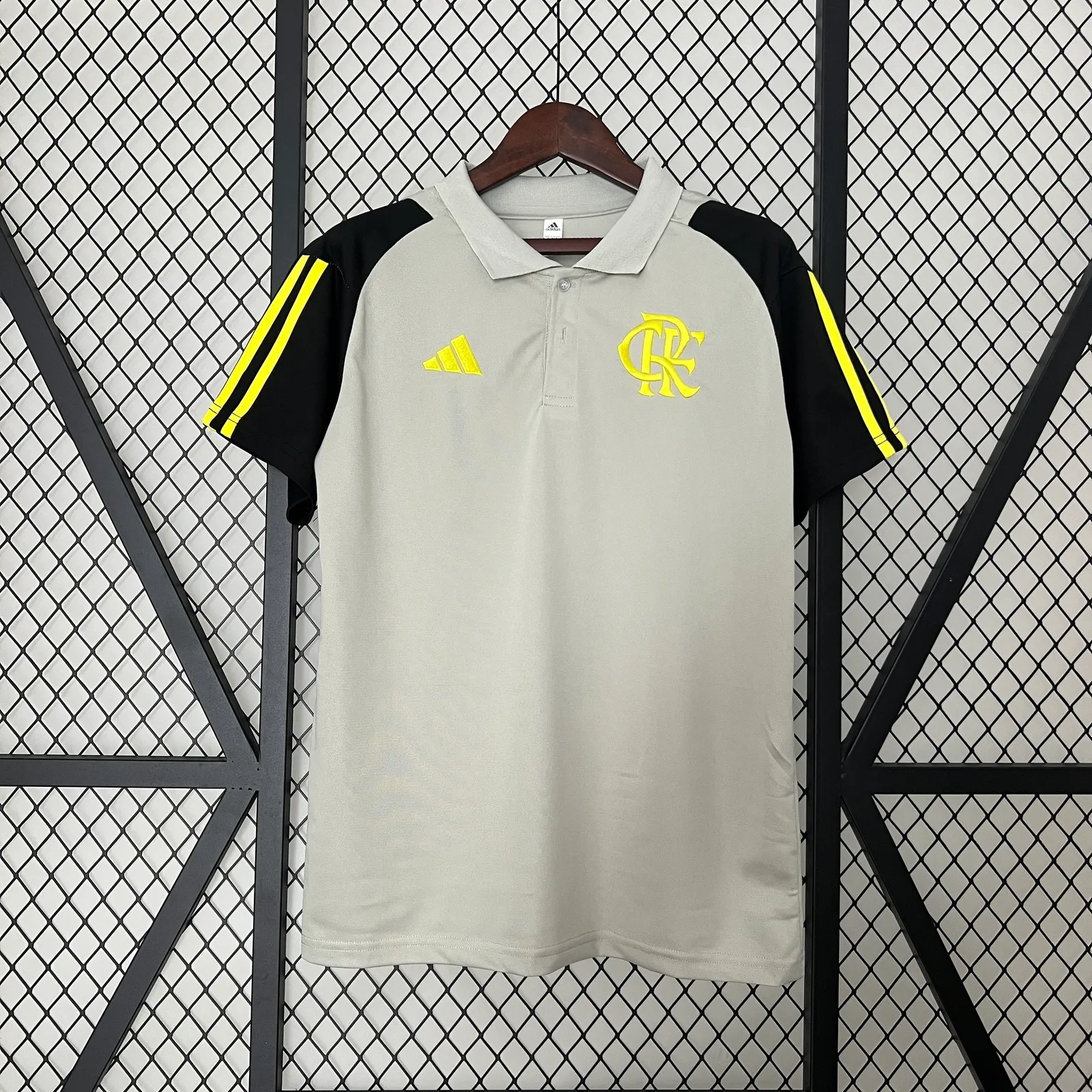 24/25 polo Flamengo Training Wear Gray — 2/2
