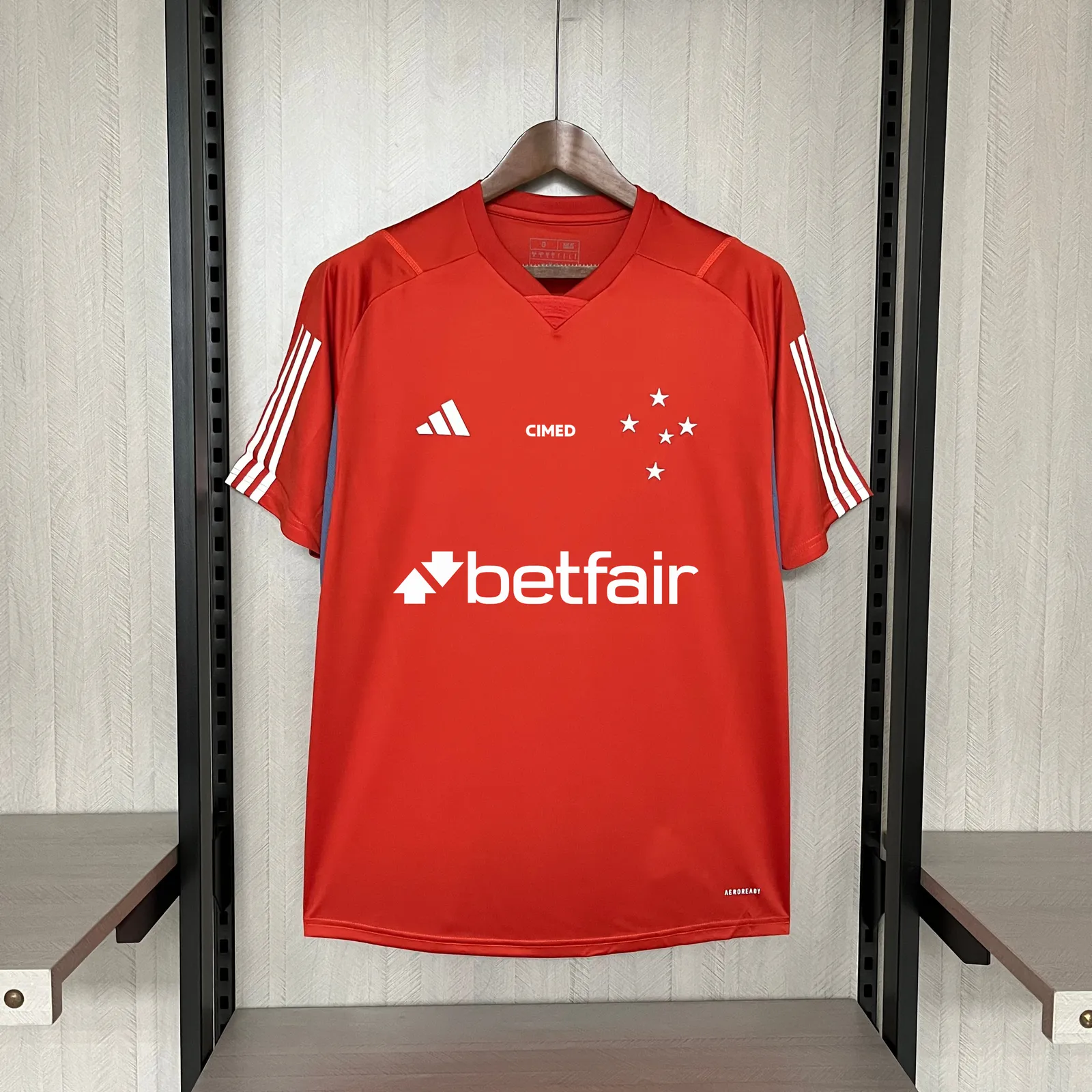 24/25 Cruzeiro Training Wear Red All sponsors