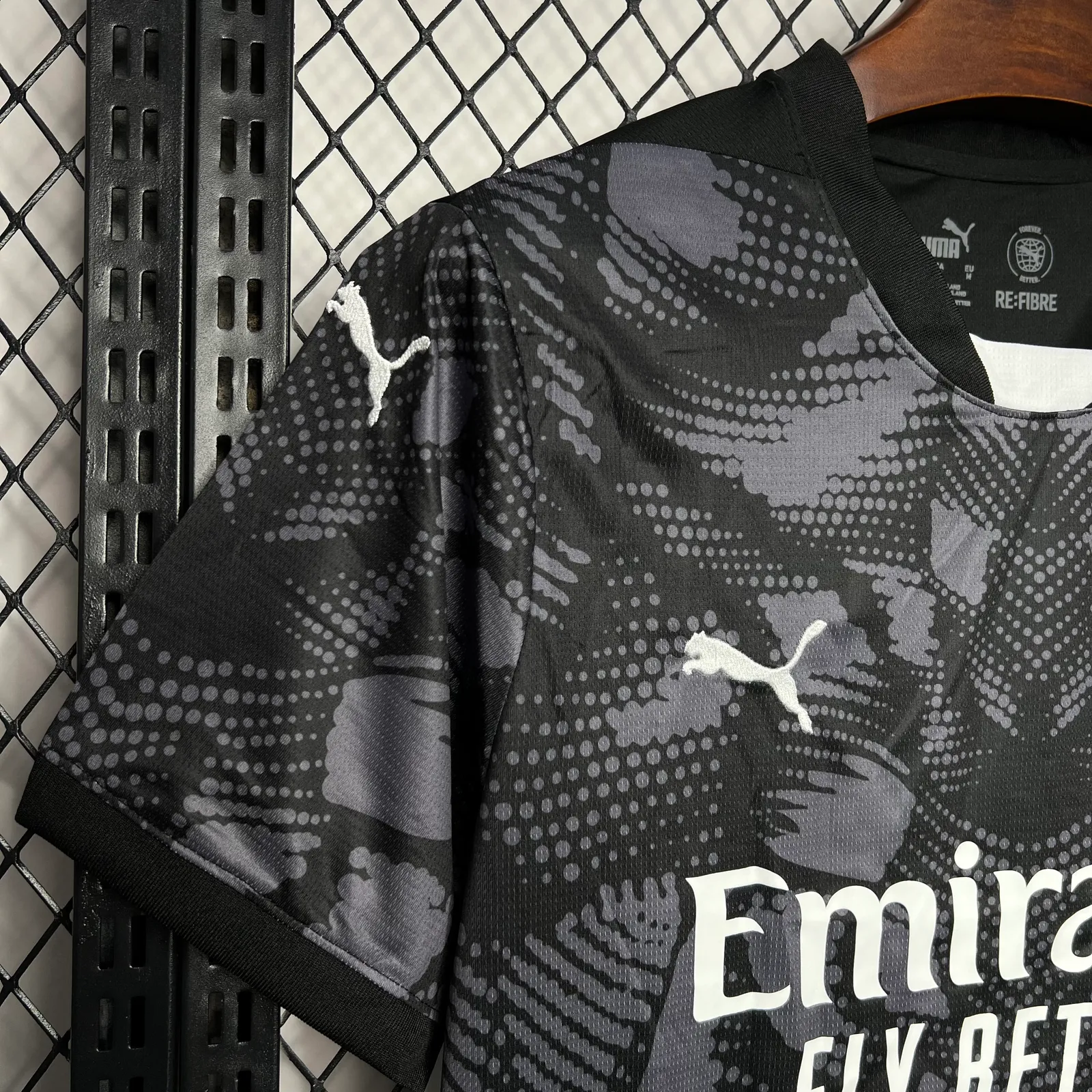 AC Milan 2024/25 Goalkeeper Jersey Black