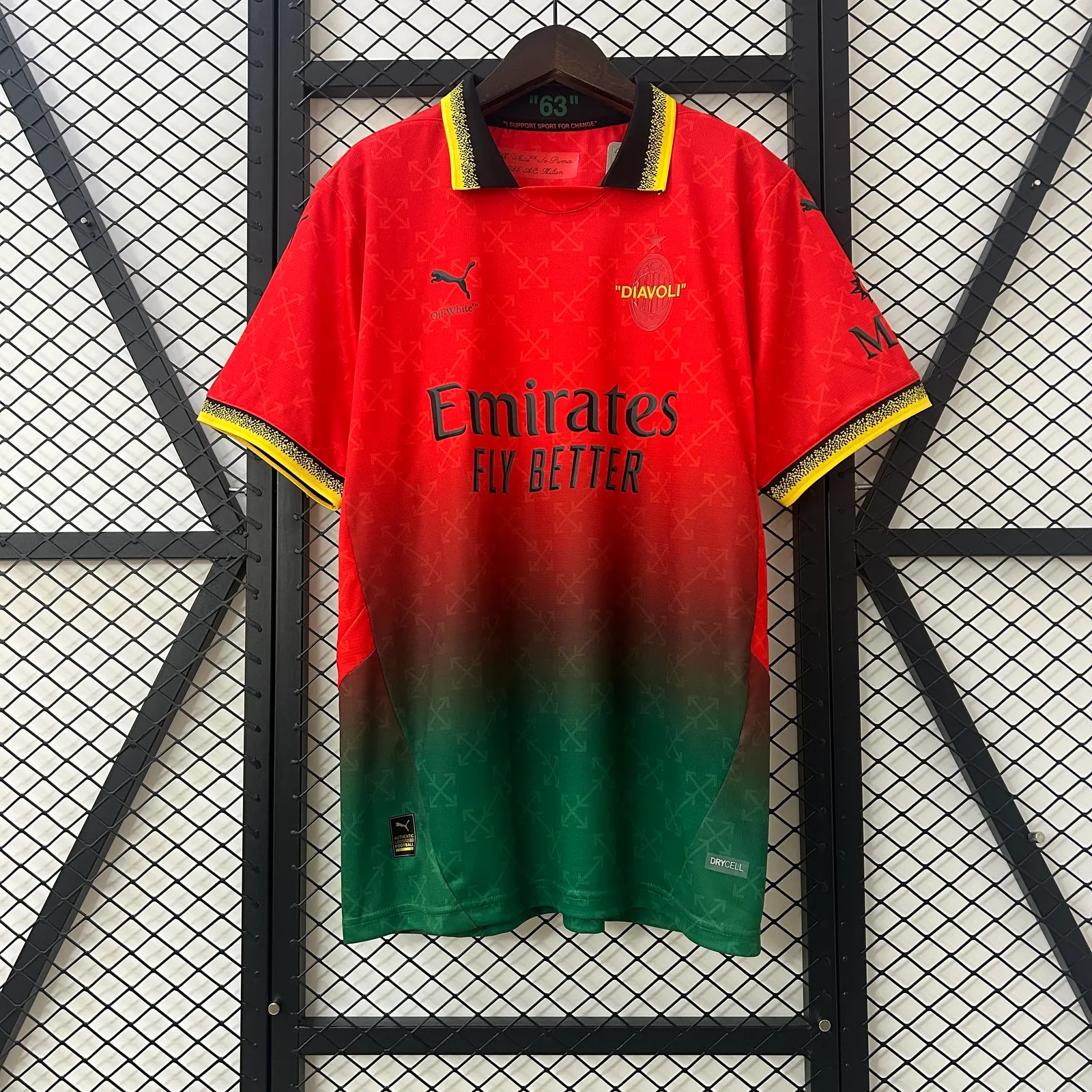 25/26 AC Milan Co-Branded Edition Jersey — 1/2