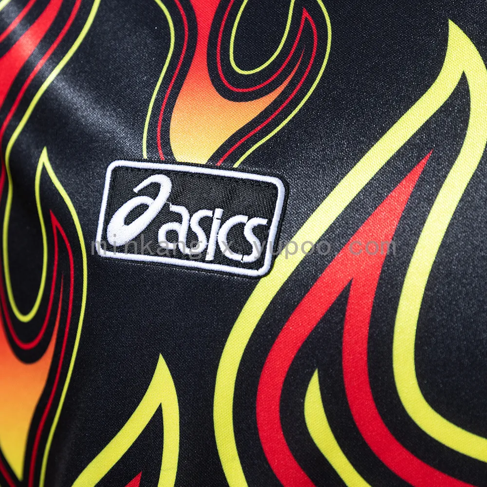 Japan 1998 Goalkeeper Black Fireworks Long Sleeve Retro Jersey — 2/2