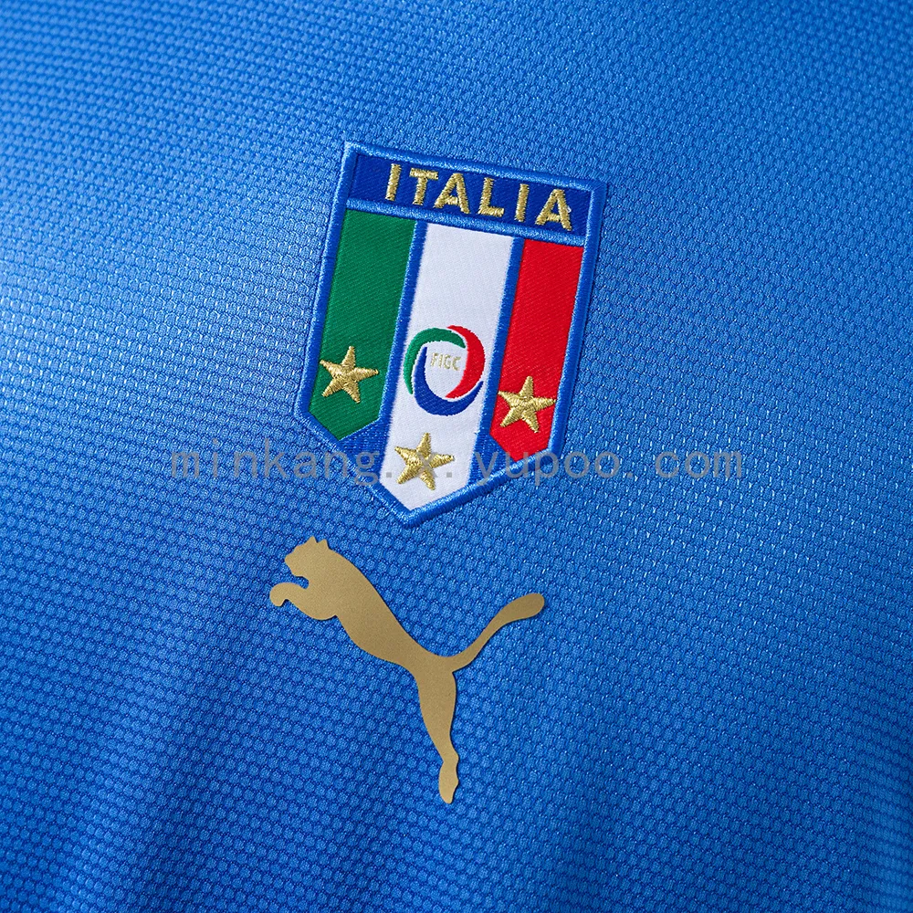 Italy 2006 Home Long Sleeve Retro Jersey — 2/2