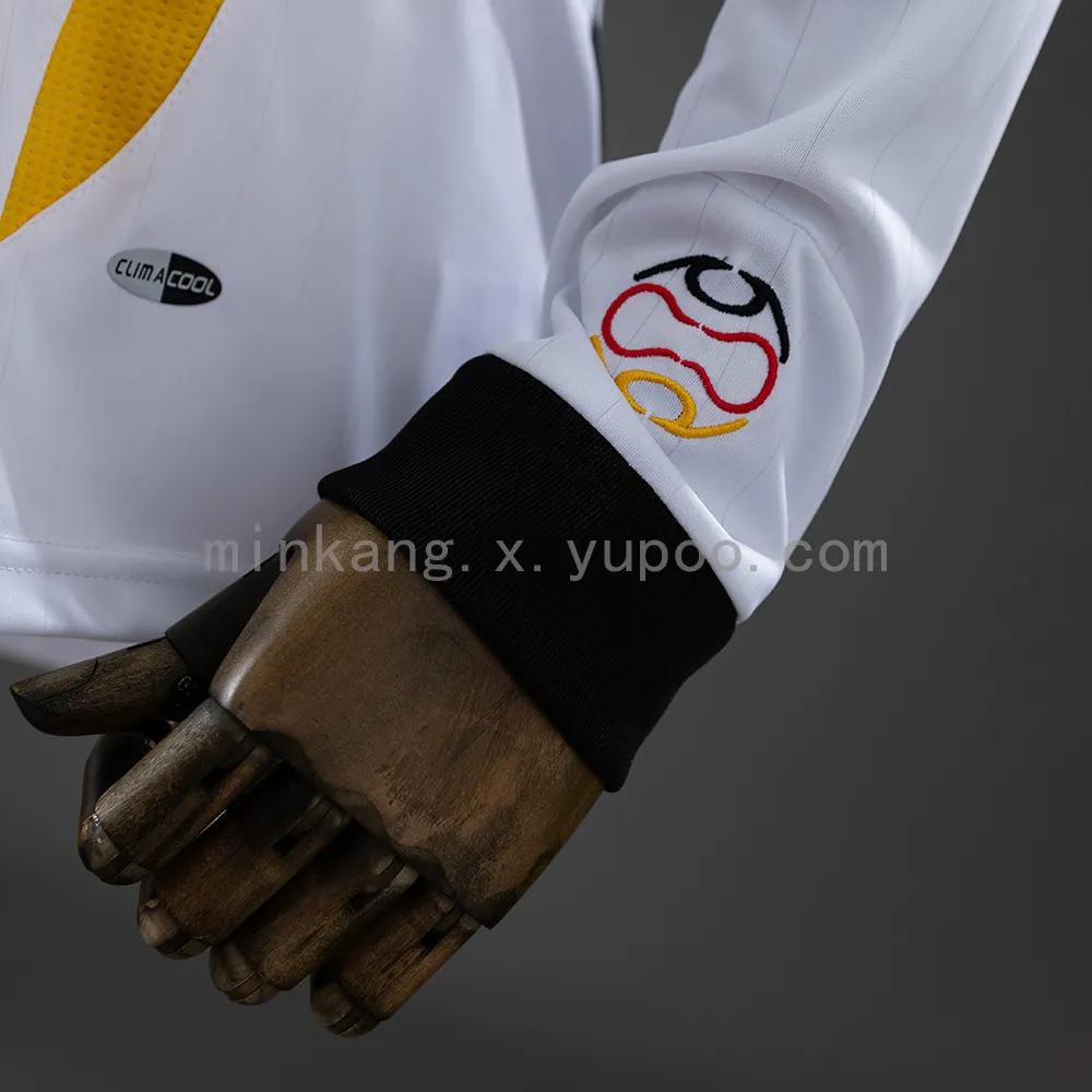 Germany 2006 Home Long Sleeve Retro Jersey — 2/2