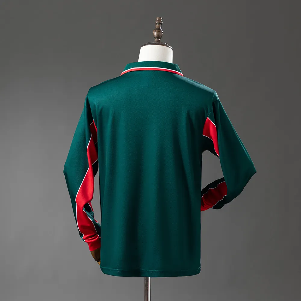 Morocco 1998 Home Long Sleeve Retro Jersey — 1/2