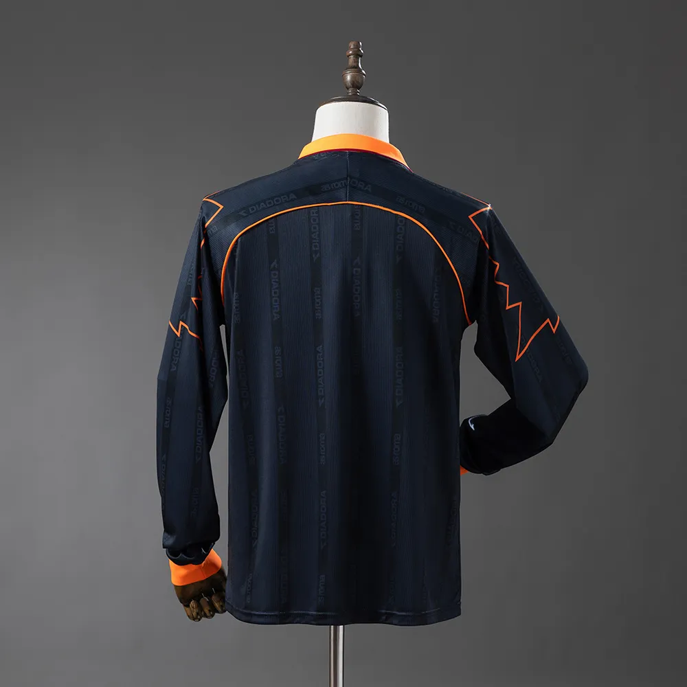 Roma 99/00 Third Away Long-Sleeved Retro Jersey — 1/2