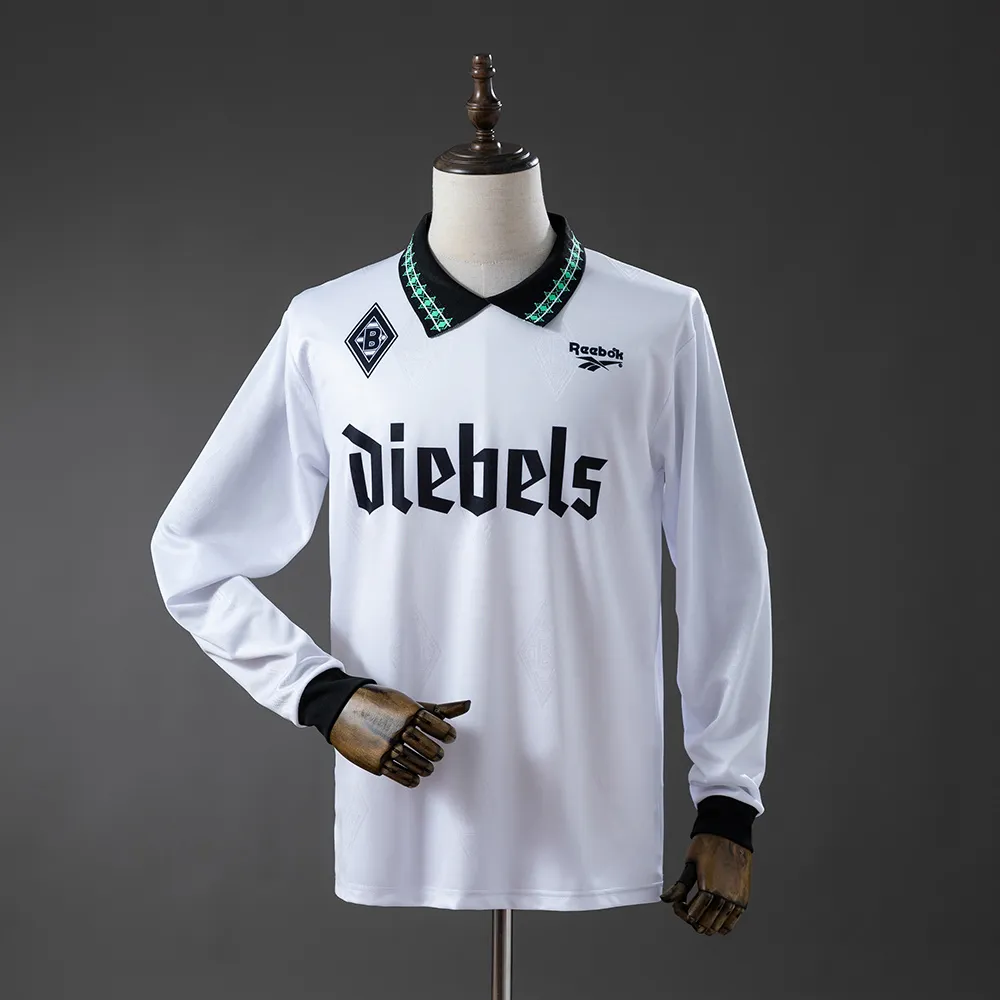Borussia Monchengladbach 95/96 Home Long-Sleeve Retro Jersey — 2/2