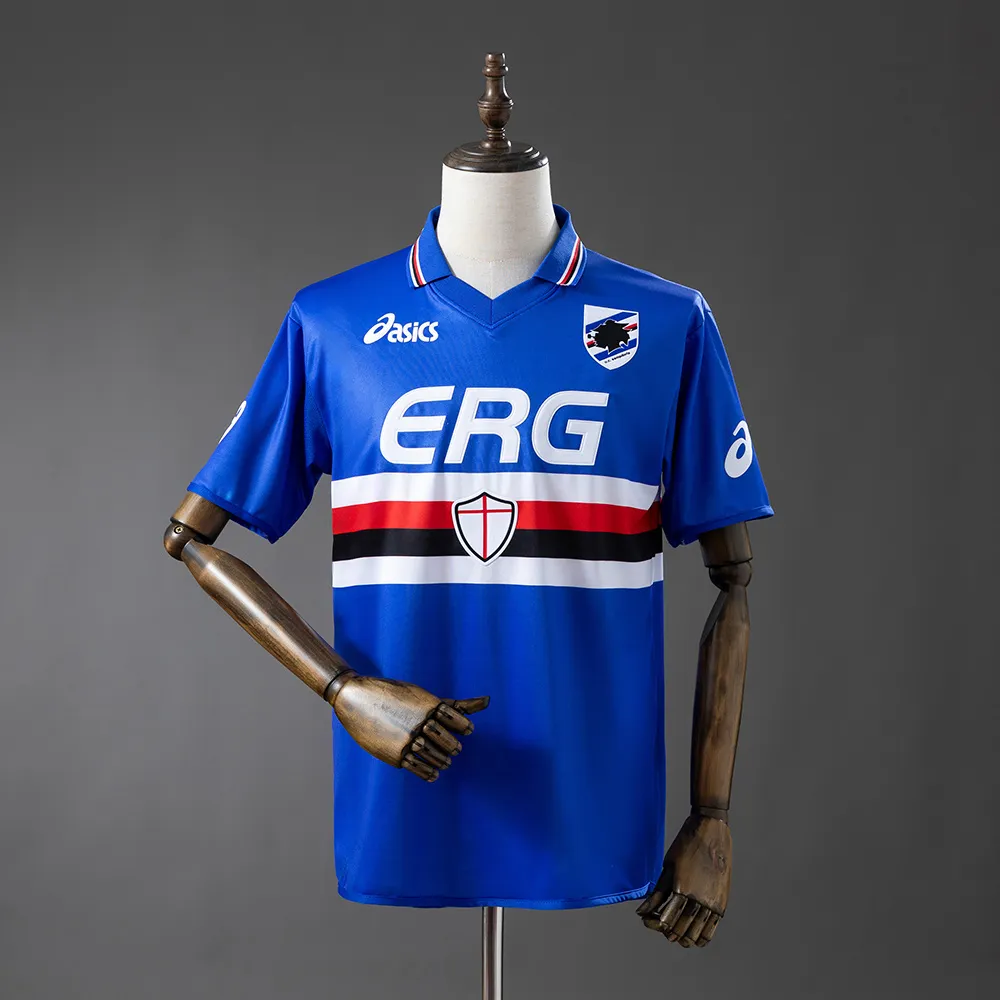 Sampdoria 03/04 Home Retro Jersey — 2/2