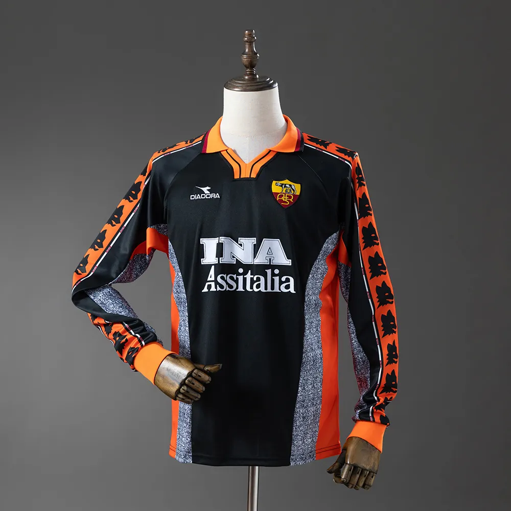 Roma 98/99 Third Away Long-Sleeve Retro Jersey — 2/2