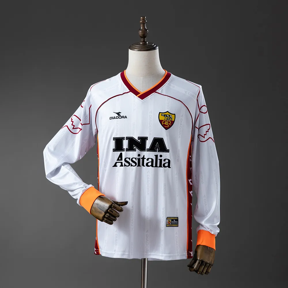 Roma 99/00 Away Long-Sleeve Retro Jersey — 2/2