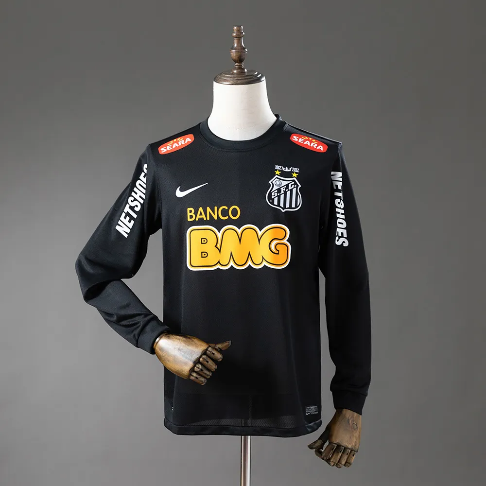 Santos 12/13 Away Long-Sleeve Retro Jersey