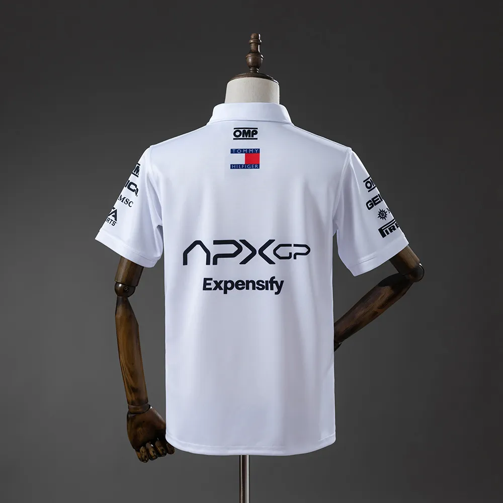 2025 F1 Mercedes-Benz APXGP Movie Edition POLO White — 1/2