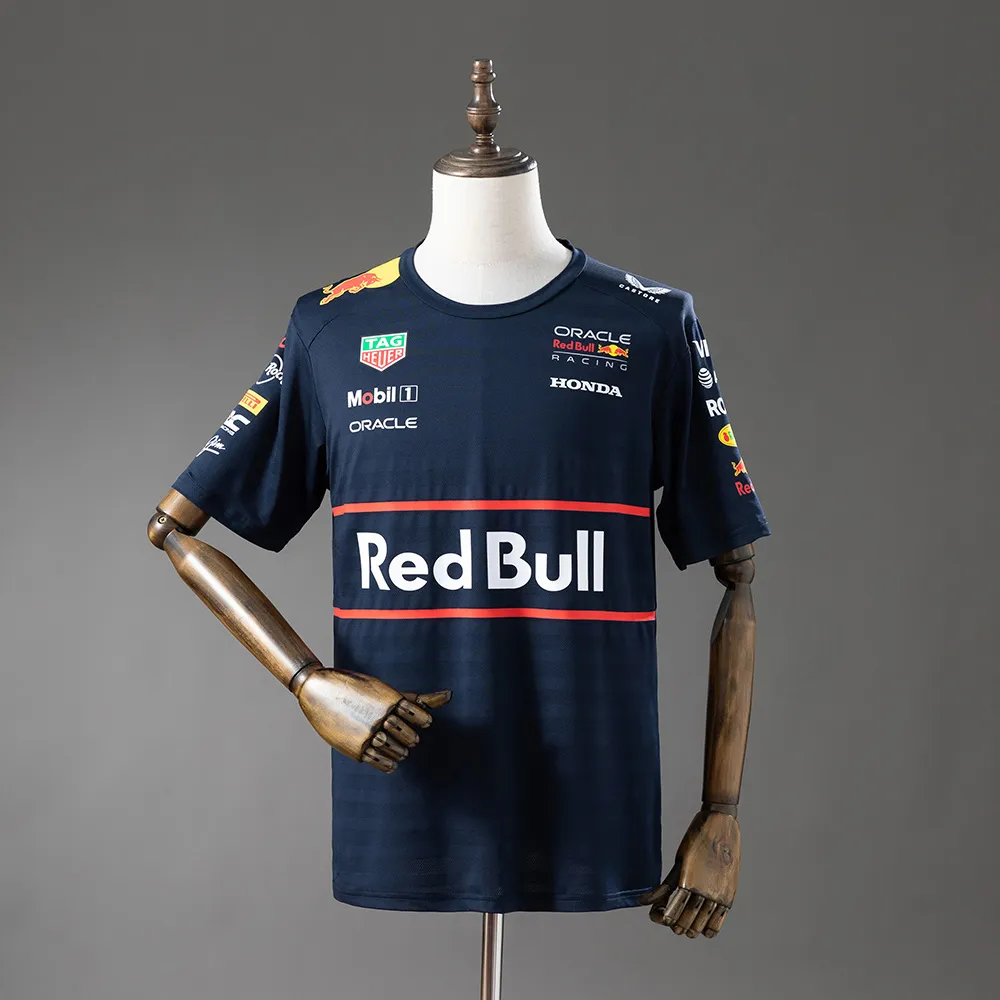 2025 F1 Red Bull Racing T-shirt Navy Blue — 1/2