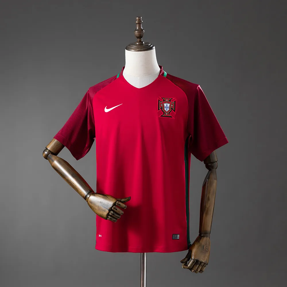 Portugal 2018 Home Retro Jersey — 1/2