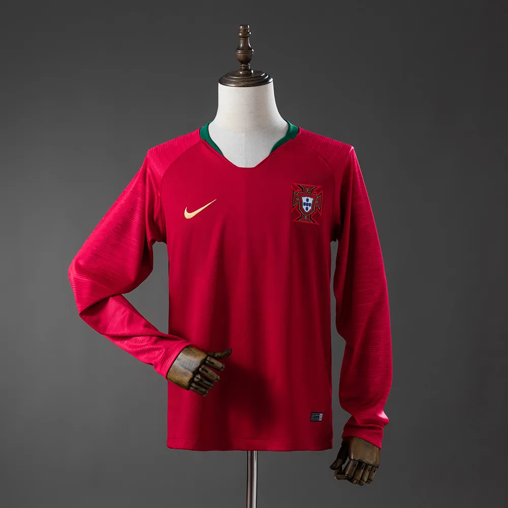 Portugal 2018 Home Long-Sleeved Retro Jersey — 2/2
