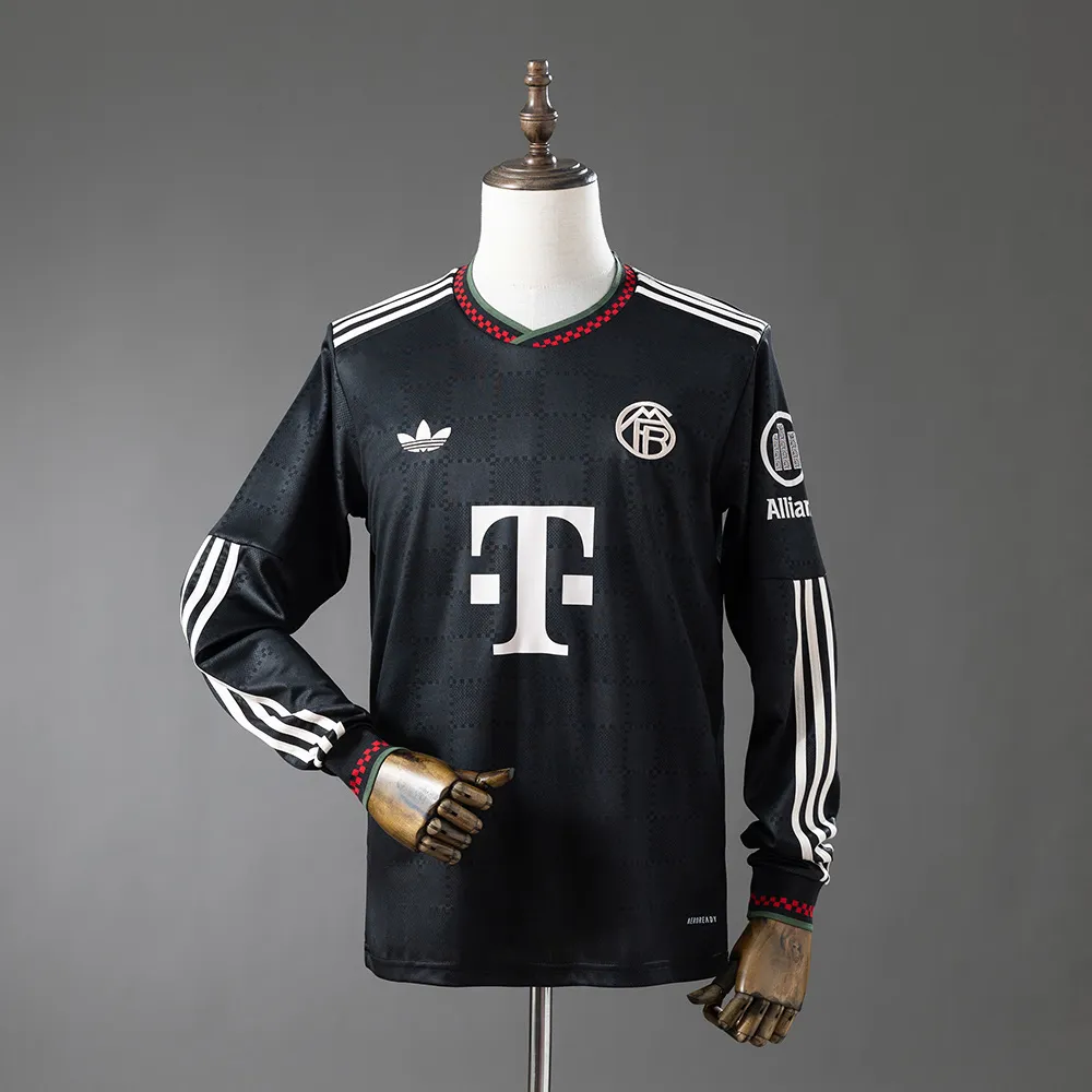 Bayern Munich 25/26 Third Away Long-Sleeve Jersey — 1/2