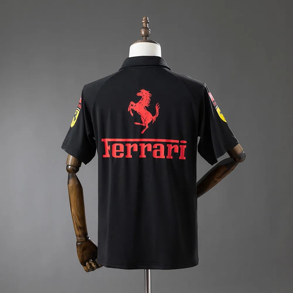 Scuderia Ferrari F1 2025 Black Polo — 2/2