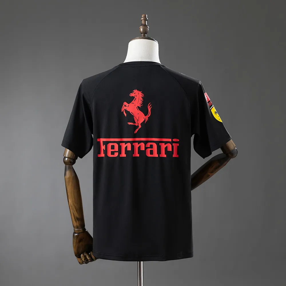 Scuderia Ferrari F1 2025 Black T-shirt — 2/2